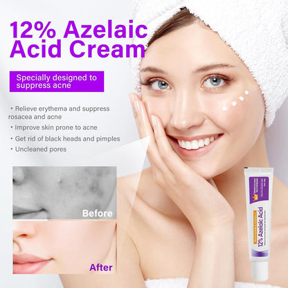 Azelaic Acid Serum, Niacinamide Ointment, Soothing Skin Gel For Fading Acne Scars And Pimples
