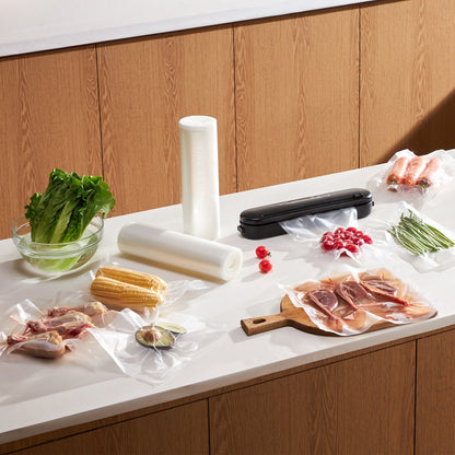 Vacuum Sealer Bags 2 Rolls 11 In X 50 Ft Non-BPA Food Grade Sealing Storage Bag