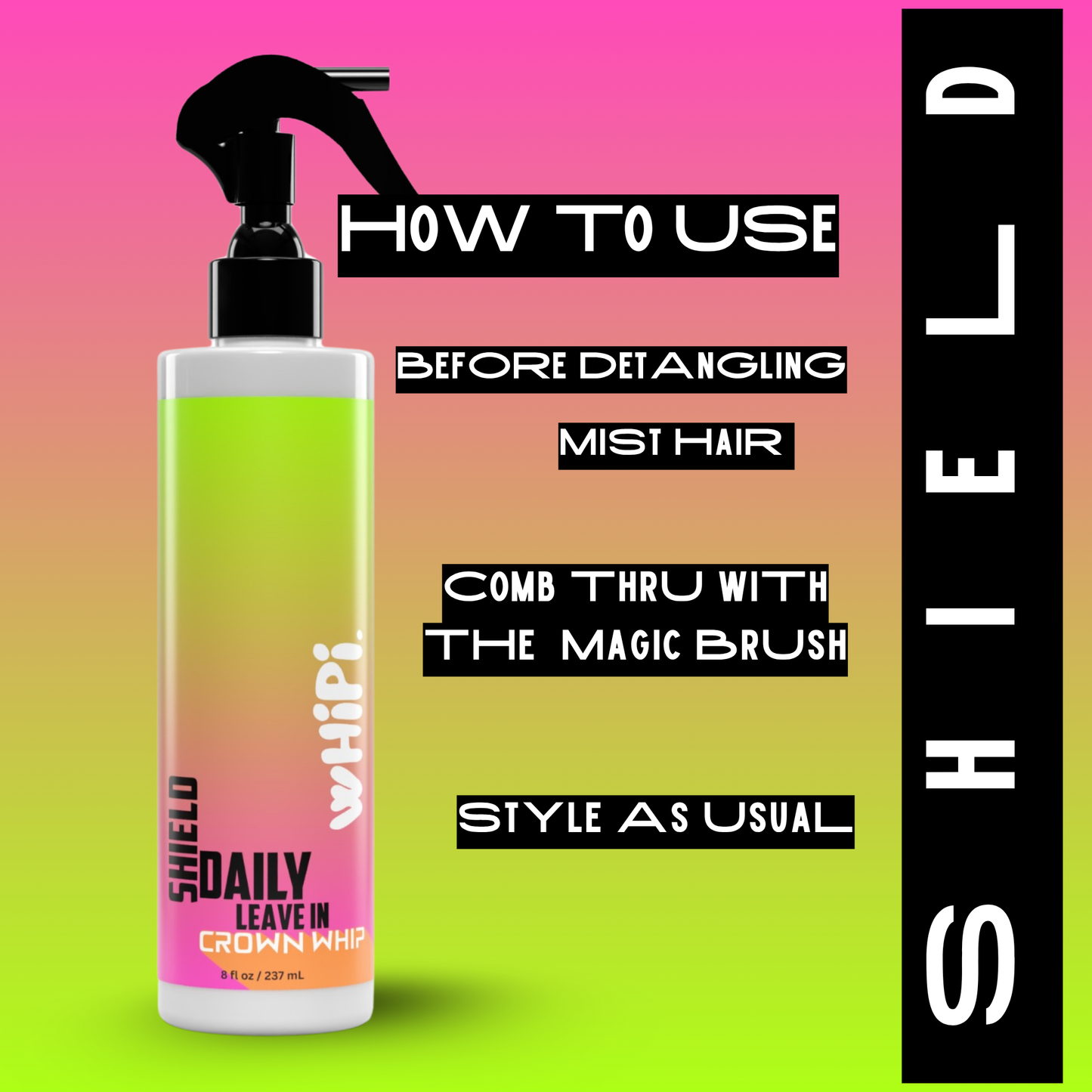 SHIELD- Crown Whip- Protection Mist