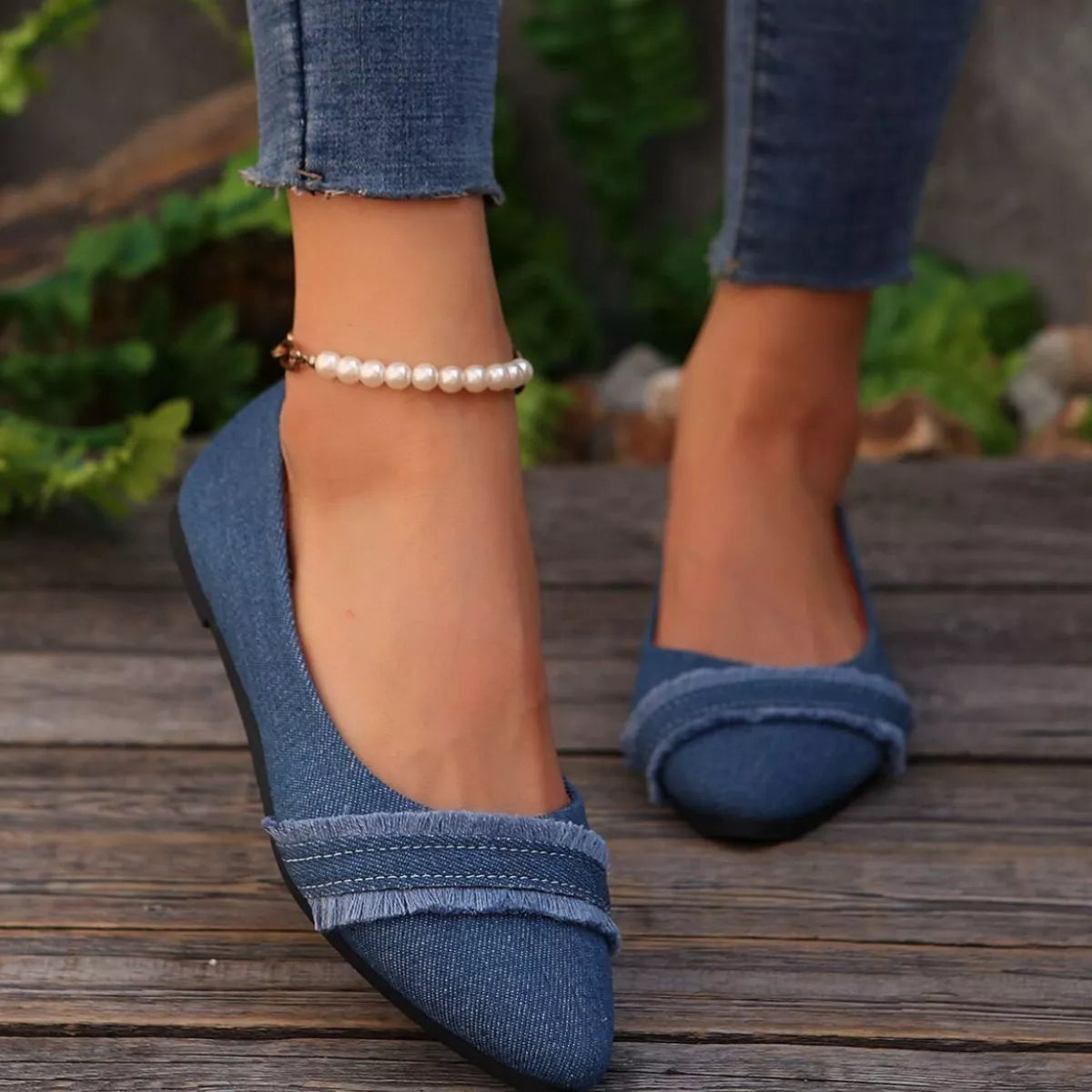 Point Toe Slip-Ons
