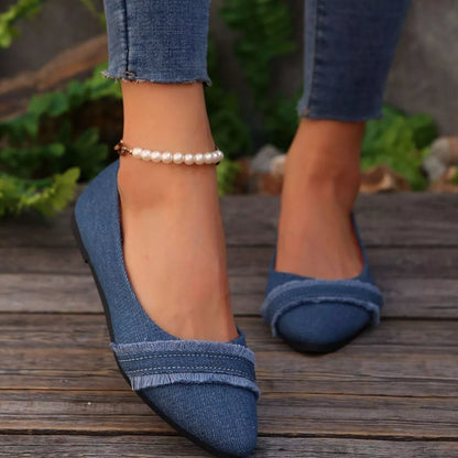 Point Toe Slip-Ons
