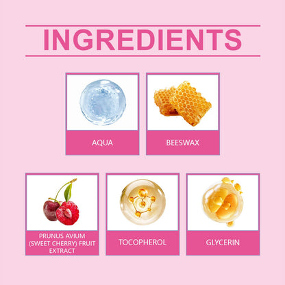 Hoygi Cherry Lip Mask, Lip Repair, Anti-Cracking, Moisturizing And Fading Lip Lines Lip Care