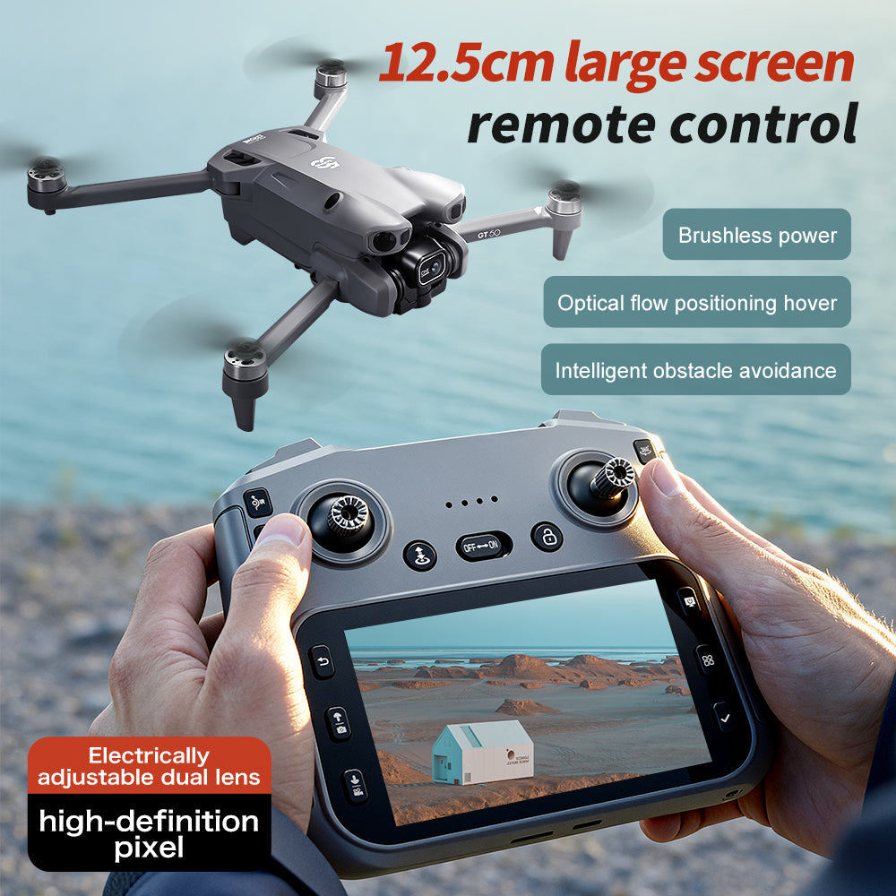GT50-4.3-inch Screen Control - Dual Electric Drone
