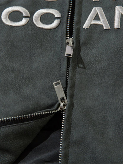 Men's Long Sleeve Zip-Up Jacket