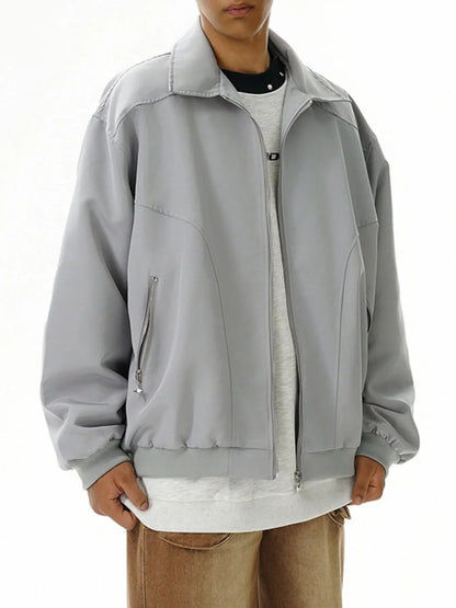 Men's Zip Up Long Sleeve Jacket