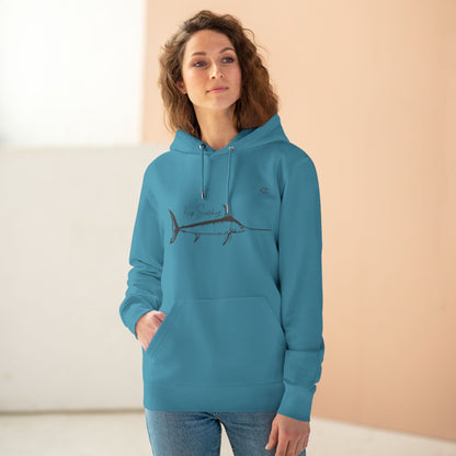 HD-054ML-24 Swordfish Hoodie Ocean Lover Swordfish Art Fishing Gift