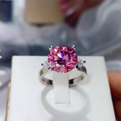 5 Carat Moissanite 925 Sterling Silver Ring
