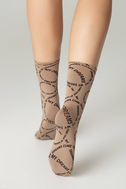 Dense Socks Conte Fantasy - Knitted "My dreams" Design