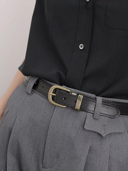 Classic Leather Belt