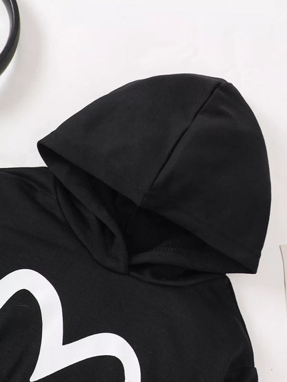 Children's Printed Long Sleeve Hoodie