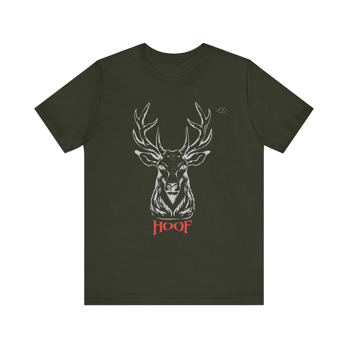 TS-032ML-24 Mule Deer T-Shirt Wildlife Art Mule Deer Design