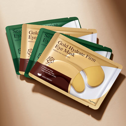 Gong Pei Gold Moisturizing And Firming, Seaweed Hydrating Eye Mask 7.5g  One  Contains 10 Small Packs.