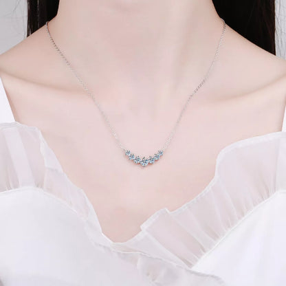 2.8 Carat Moissanite 925 Sterling Silver Necklace