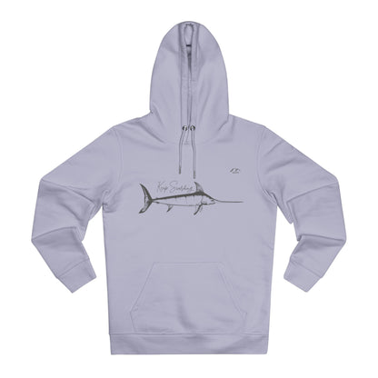 HD-054ML-24 Swordfish Hoodie Ocean Lover Swordfish Art Fishing Gift