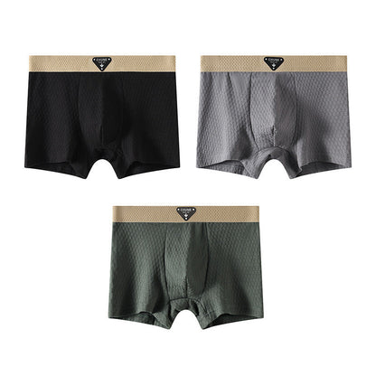 Men's Ice Silk Underwear Fashion Sport Boxer