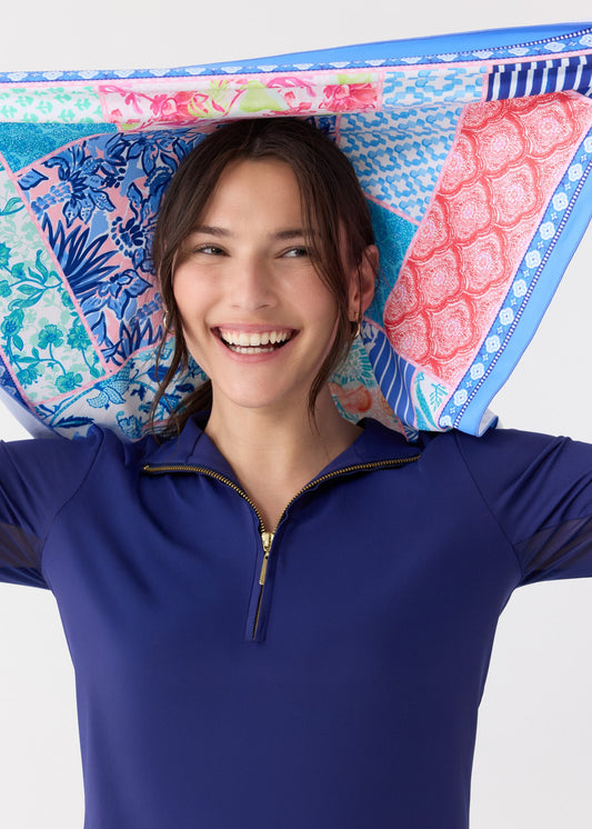 2025 Printed Patchwork Scarf