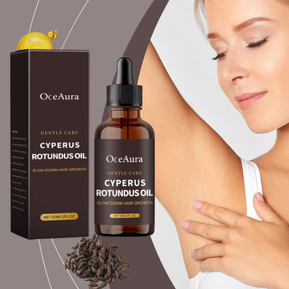 OceAura Fragrant Aconite Treatment Oil, Gently Nourishes Smooth Body Skin Cleansing Hair Removal Treatment Oil