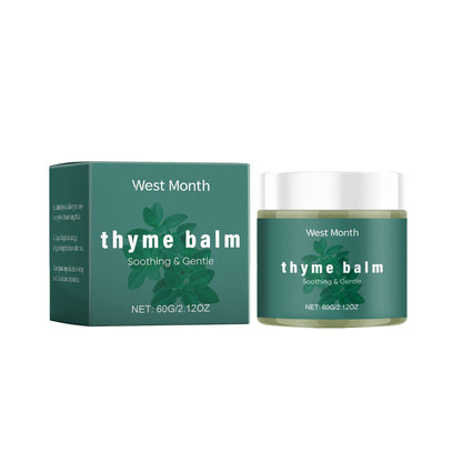 West&Month Body Thyme Cream Plant Essence Moisturizes And Moisturizes Skin Daily Body Care Cream