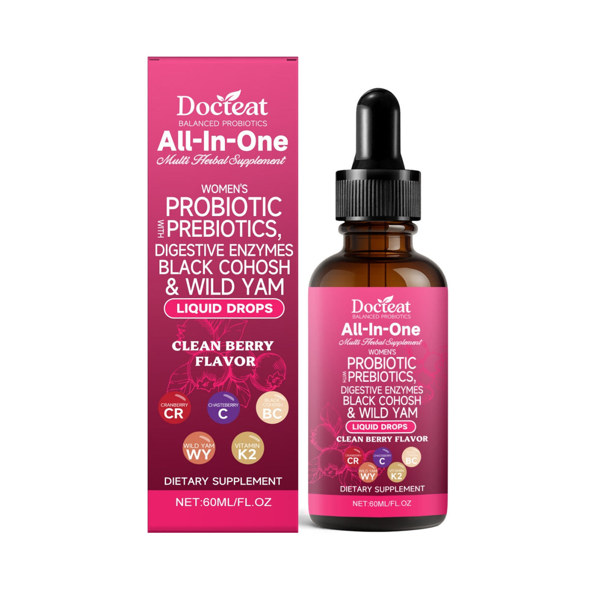 Bacterial Supplement Health Support Drops