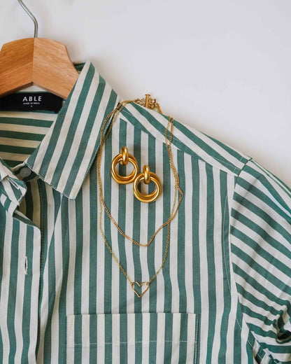 Gold Knot Earrings