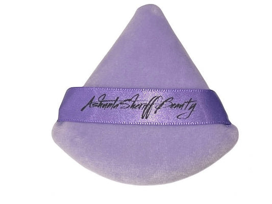Ashunta Sheriff Beauty Velvet Hypoallergenic Ultra Soft Purple Puffs (3-Pack)