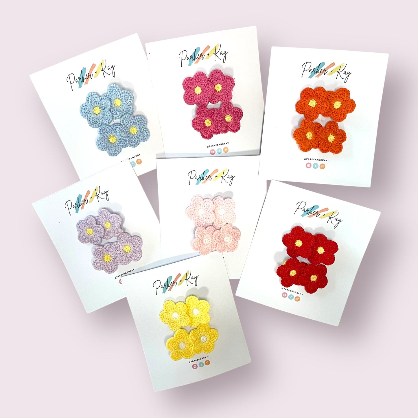 Sunny Blooms Hair Clips