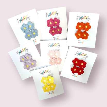 Sunny Blooms Hair Clips
