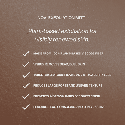 Novi (Plant-Based Exfoliation Mitt)
