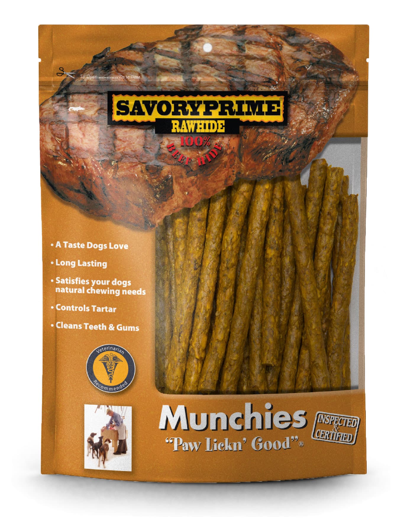 Savory Prime Rawhide Sticks (5inch 30pk)