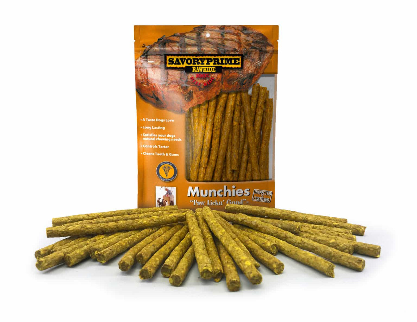 Savory Prime Rawhide Sticks (5inch 30pk)