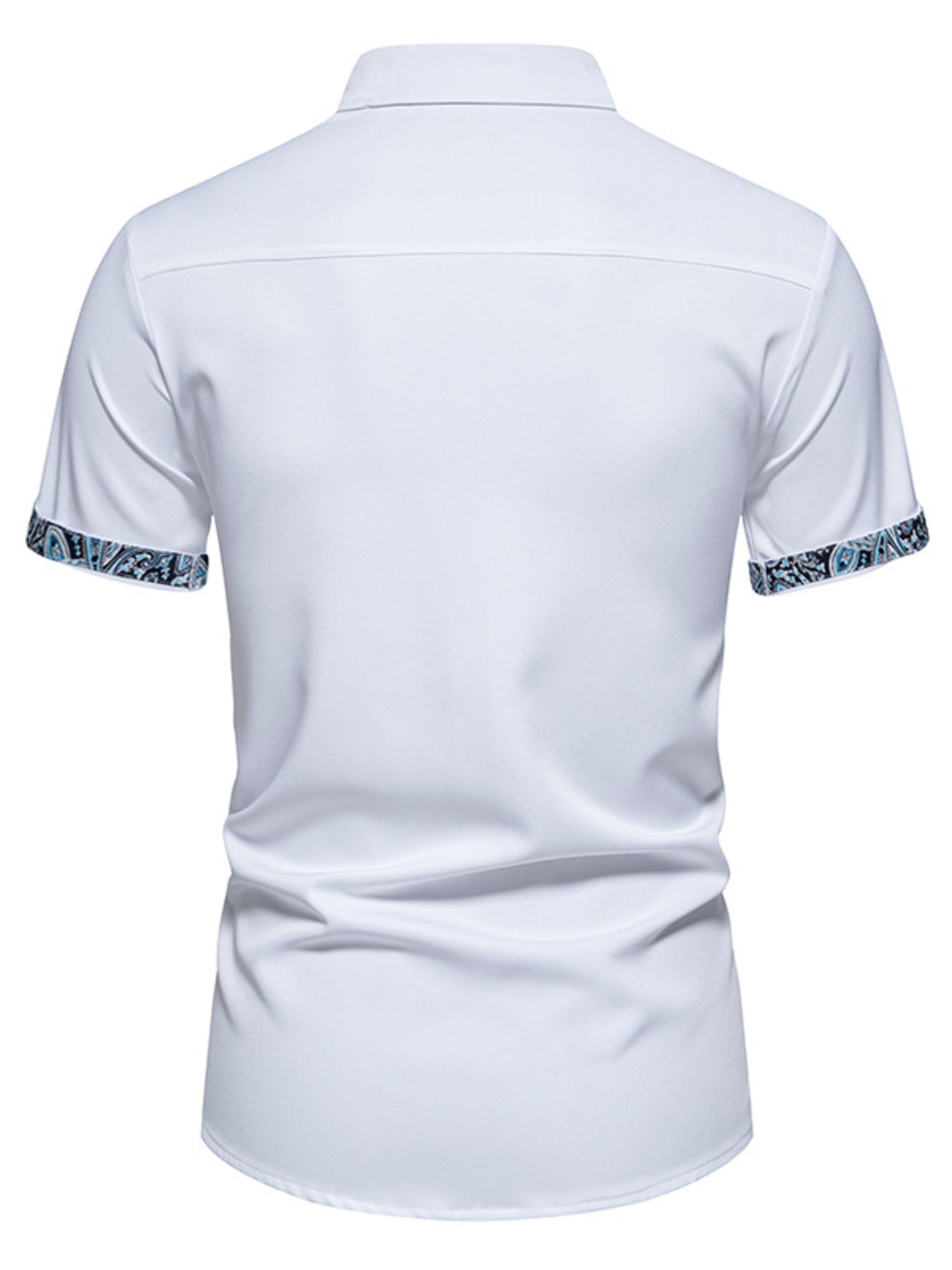 Men's Button Up Short Sleeve Shirt