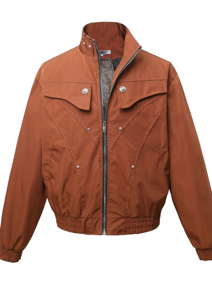 Men's Zip Up Long Sleeve Jacket