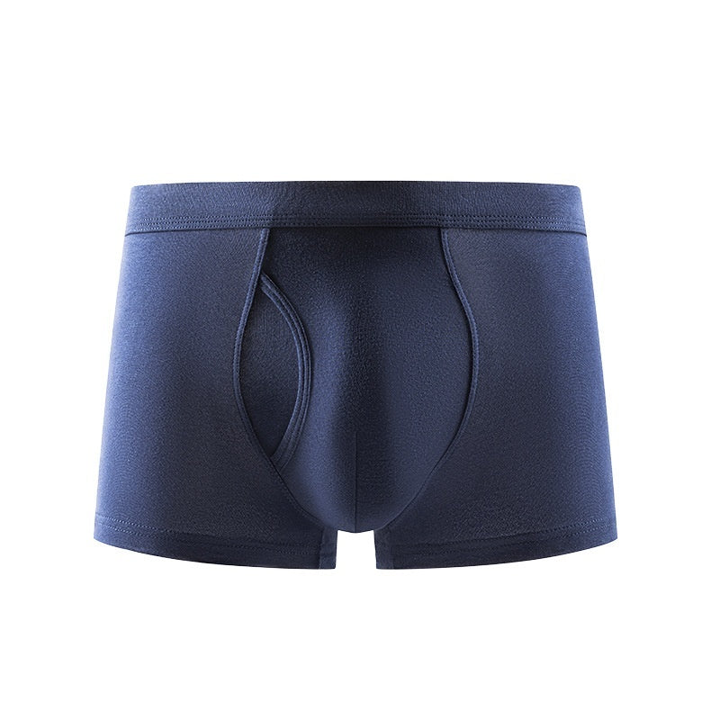 Open-front Mens Pure Cotton Briefs