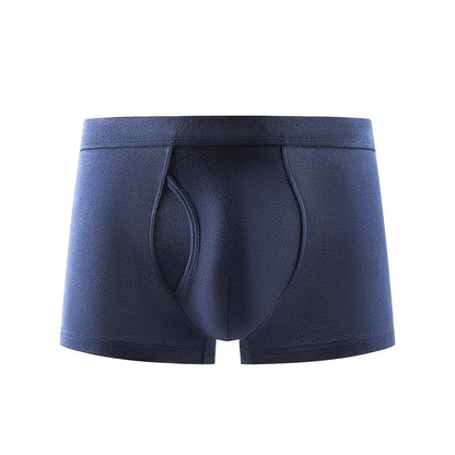 Open-front Mens Pure Cotton Briefs