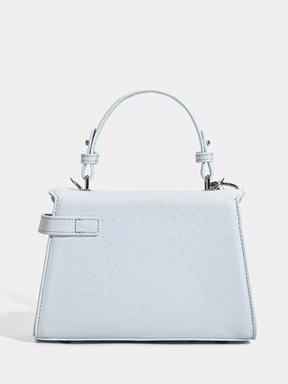 Buckle Leather Handbag
