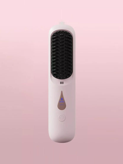 Portable Heated Hair Straightening Comb