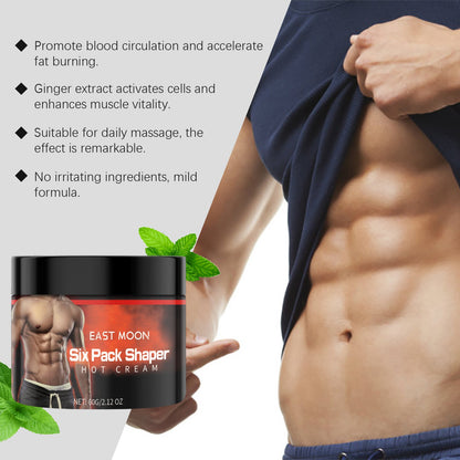 East Moon Abdominal Massage Cream Shape And Firming Men's Exercise To Help Improve Muscle Line