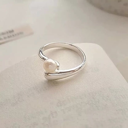 925 Sterling Silver Bypass Ring