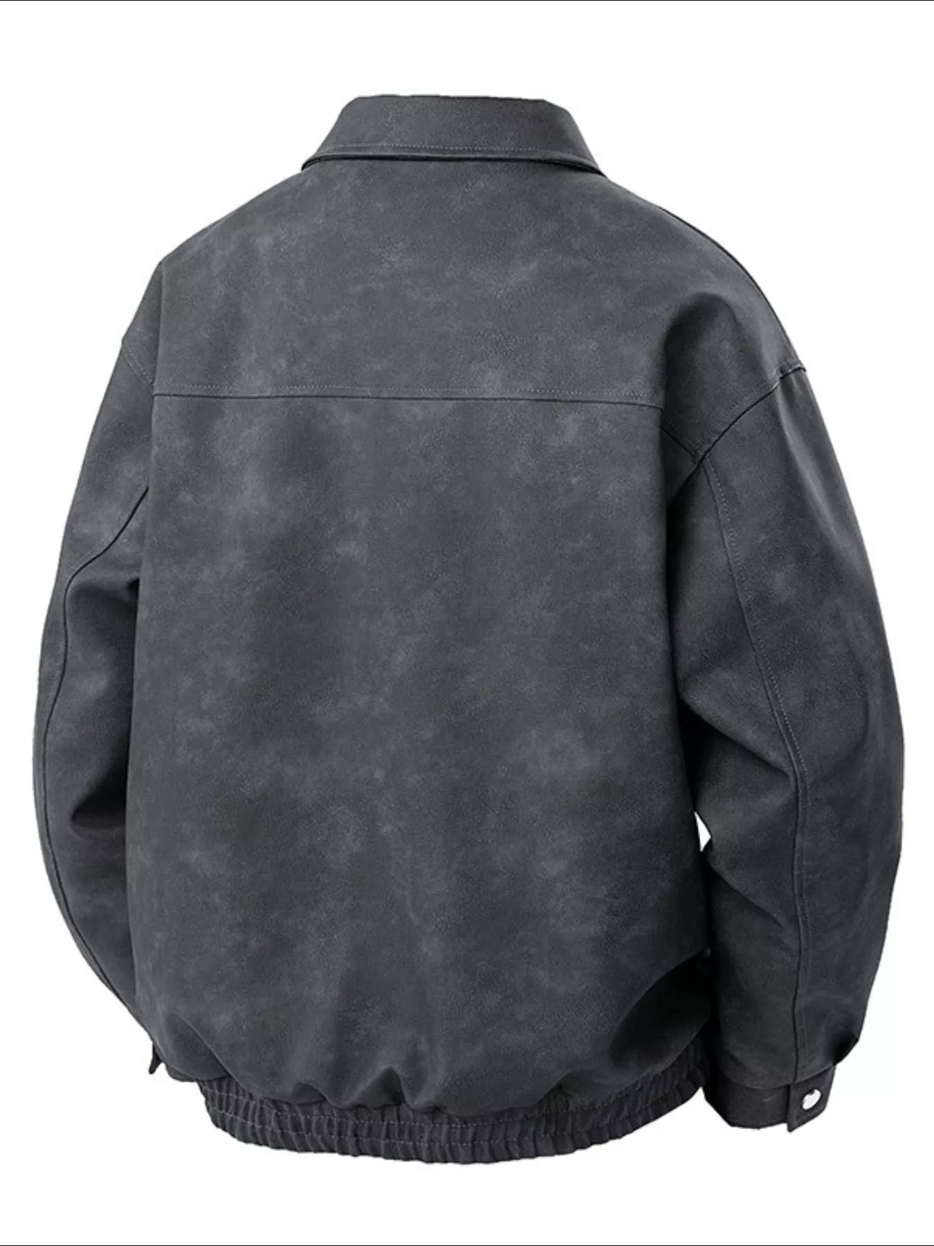 Men's Plus Size Zip Up Bomber Jacket