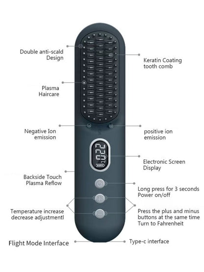 Heated Straightening Comb
