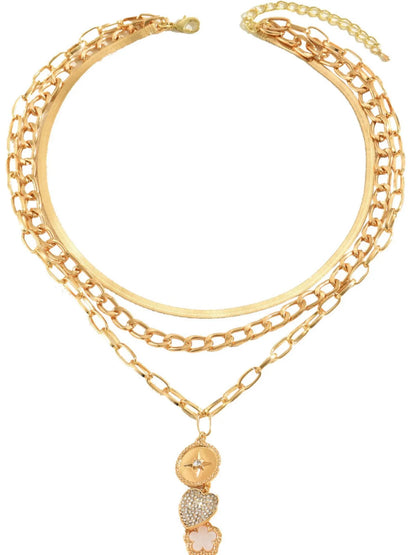 Stainless Steel Layered Necklace