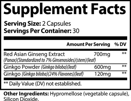 Ginkgo Biloba And Ginseng