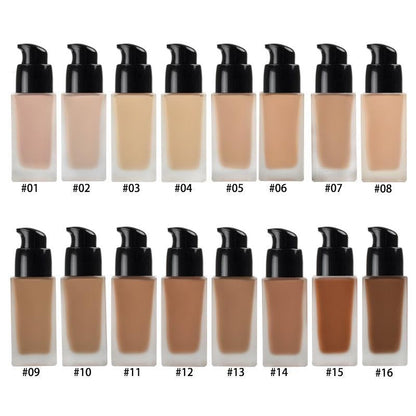 Healthy Skin Full Coverage Matte Foundation with SPF 30 – Vegan, Gluten-Free & Hydrating