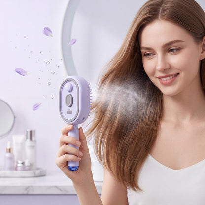 Electric Spraying Airbag Massage Comb