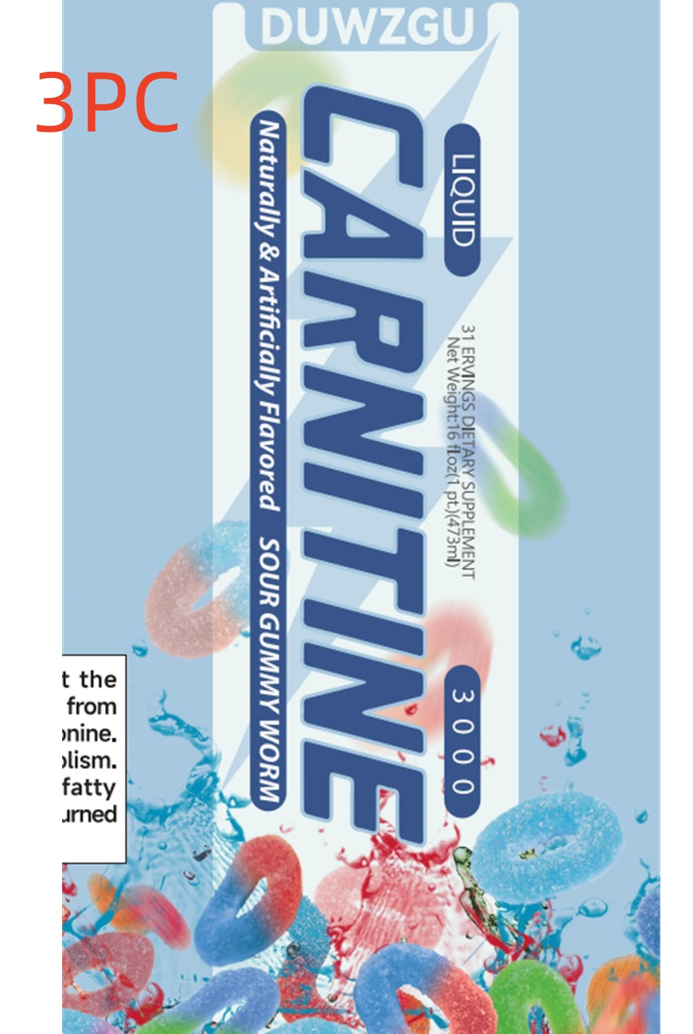 L-carnitine Liquid 473ml Oral