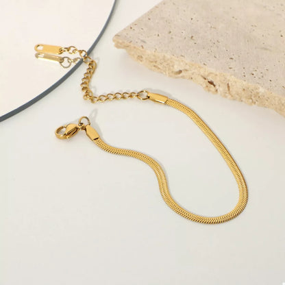 Stainless Steel Minimalist Chain Bracelet
