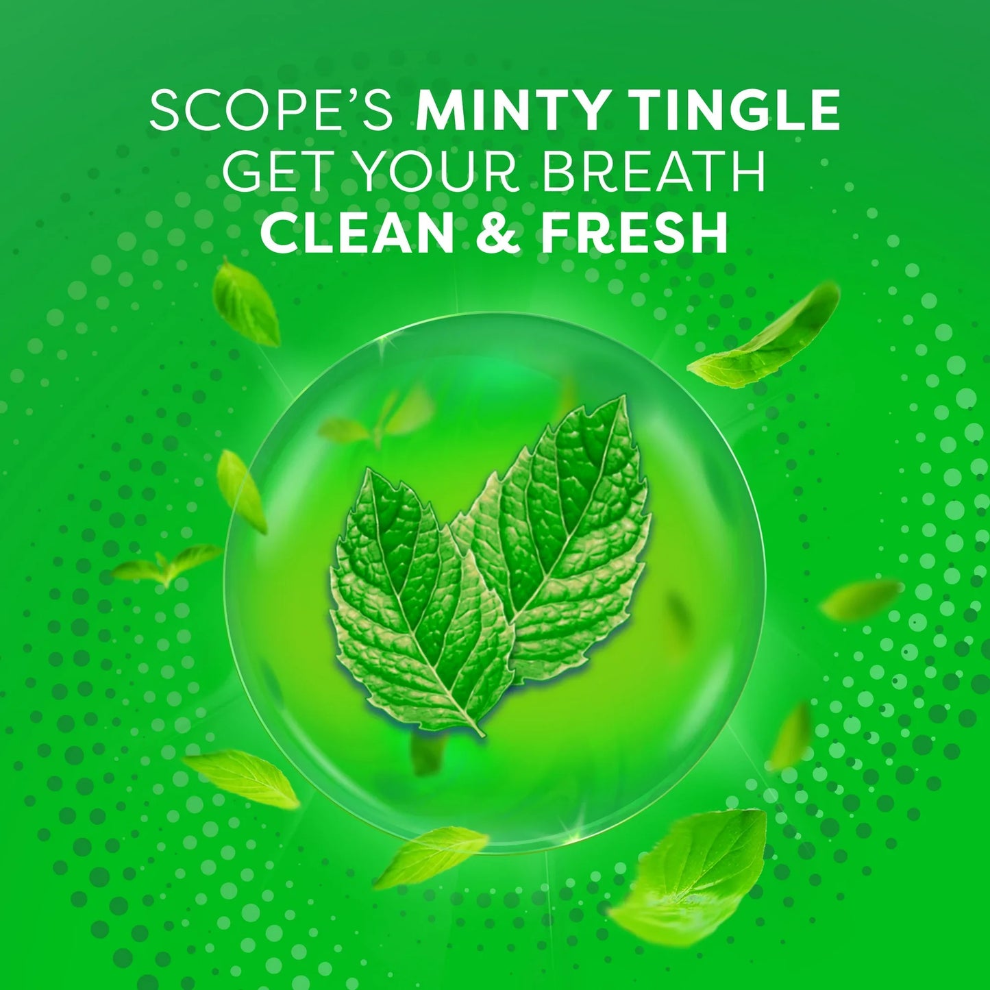 CREST Scope Outlast Fresh Mint Mouthwash