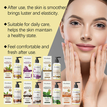 OceAura Almond Body Essential Oil Hydrating And Moisturizing Body Moisturizing Massage Essential Oil