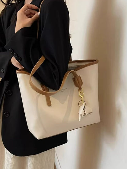 PU Leather Tote Bag