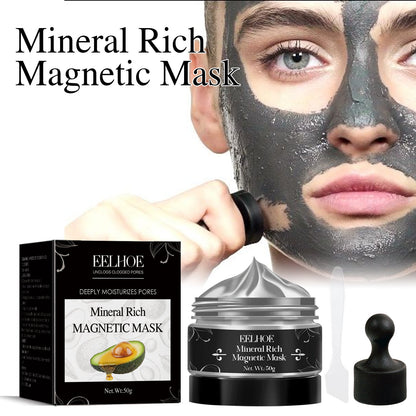EELHOE Blackhead Removal Mask Cleanses Blackheads, Lighens Pimples, Tighteners Pores And Controls Oil Smear Mask
